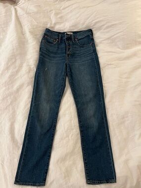 Madewell The Perfect Vintage Crop Button-Fly jeans